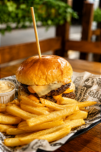 Burger Duplo + Batata