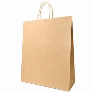 Sacola Papel Kraft 35x44x13,5 cm