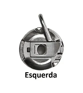 Caixa de Bobina Metal para Máquina Singer Doméstica - Modelo Esquerdo