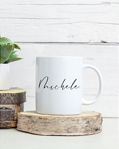 Caneca Personalizada com Nome Simples