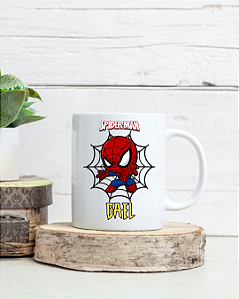 Caneca Homem-Aranha Com Nome