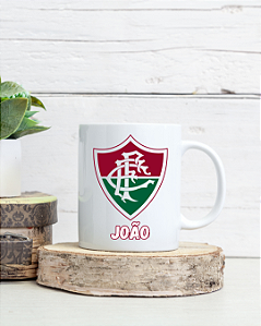 Caneca Personalizada Fluminense Com Nome