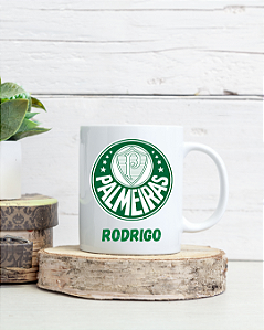 Caneca Personalizada Palmeiras Com Nome