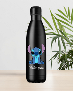Garrafa Térmica Personalizada Com Nome Stitch