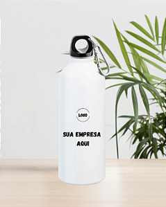 Garrafa Mosquetão Personalizada Com Logo Empresa
