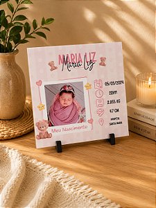 Azulejo Personalizado Nascimento 15cmX15cm
