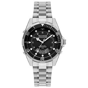 Relógio Technos Masculino Skydiver Prata WT2060AB/1P