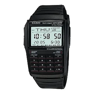 Relógio Casio Masculino Calculadora Dbc-32 Preto