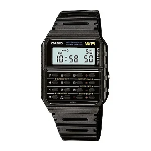 Relógio Casio Vintage Digital Preto CA-53W