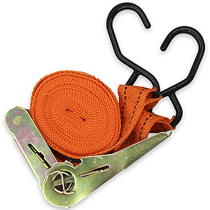 Cinta com catraca para carga 4,5m x 25mm 60kg - Gadan