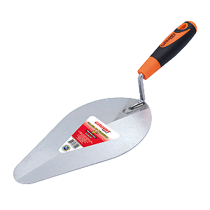 Colher para pedreiro 7" cabo de emborrachado - Gadan