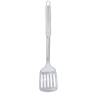 Espátula vazada inox 35cm - Gadan