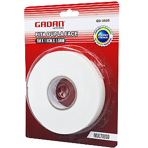 Fita dupla face espuma 5m - Gadan
