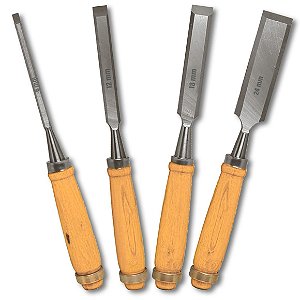 Formão para madeira c/4 peças - GAdan