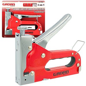 Grampeador de tapeceiro 4-14mm profissional - Gadan