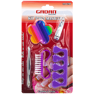 Kit manicure c/5peças - Gadan