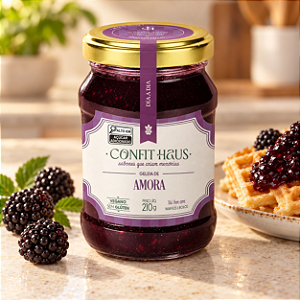 Geleia de Amora Confit Haus 210g