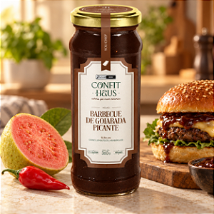 Molho Barbecue de Goiabada Picante Confit Haus 360g