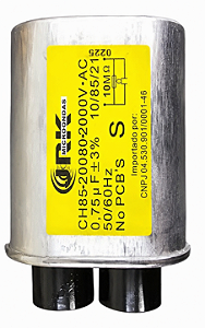 Capacitor Micro-ondas 0,75 µF JRK