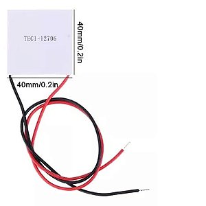 Pastilha Termoelétrica Peltier TEC1-12706