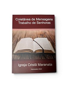 LIVRO MENSAGENS VOL I PARA PASTORES, OBREIRO E SENHO (LIVR