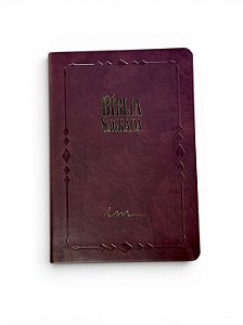 BIBLIA SLIM MARROM SEM INDICE