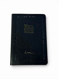 BIBLIA SLIM PRETA SEM INDICE
