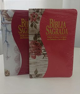 BIBLIA LUXO COM DIC. E CONCORDANCIA ENCADERNADA LISA