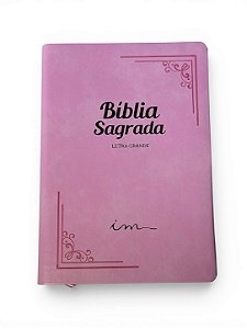 BIBLIA LETRA GRANDE ROSA CLARA