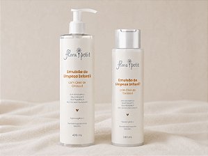 Kit 1x Emulsão de Limpeza Infantil de 490ml + 1x de 245ml
