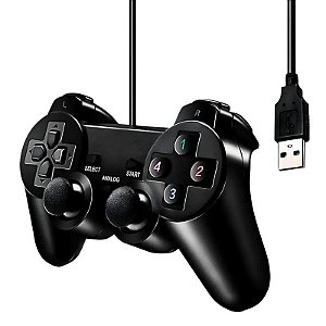 Controle Usb para PC Computador Notebook Joystick Manete