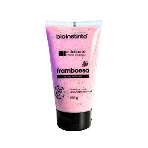 Esfoliante Framboesa Corporal e Facial com Colágeno 150g