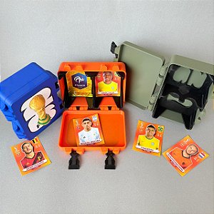 Porta Figurinhas Duplo - Copa 2026