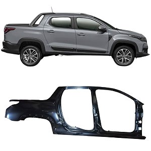 LATERAL FIAT STRADA CABINE DUPLA 2021-2026 DIREITA ORIGINAL