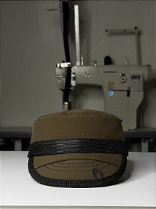 Boné MIlitar Marrom