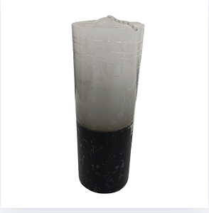 Vela 21 Dias Branca/Preta 1600g