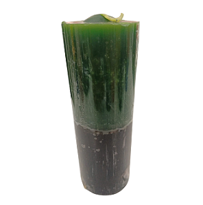 Vela 21 Dias Verde/Preta 1600g