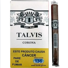 Charuto Talvis Tradicional - Petaca com 5 Unidades