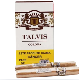 Charuto Talvis Chocolate - Petaca com 5 Unidades