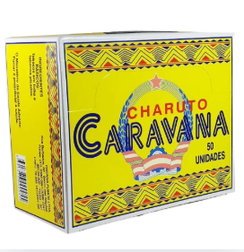 Charuto Caravana Tradicional - Caixa com 50 Unidades