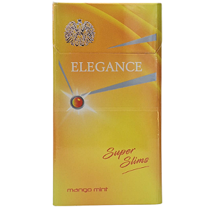 Cigarro Super Fino Elegance Mango Mint - Maço com 20 Unidades