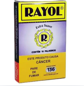 Palheiro Rayol Tradicional - Caixa com 16 Unidades