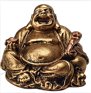 Buda Chinês Mini em Resina