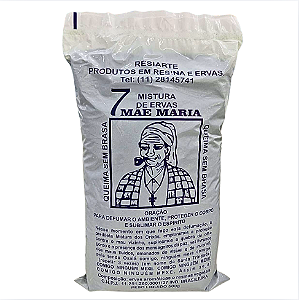 Defumação 7 Ervas Mãe Maria 500g | Queima sem Brasa