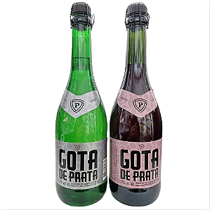 Champagne Gota de Prata 660ml | Branco e Rosé