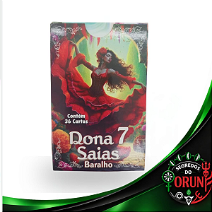Baralho Dona 7 Saias – 36 Cartas