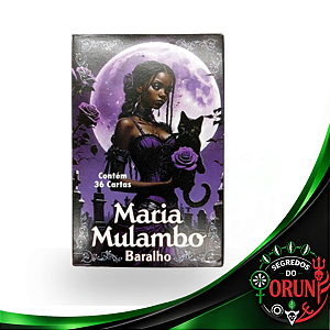Baralho Maria Mulambo – 36 Cartas