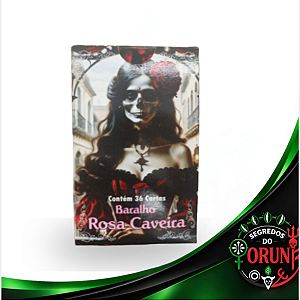 Baralho Rosa Caveira – 36 Cartas