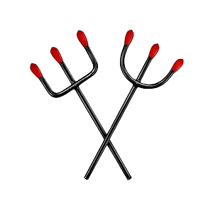 Garfo Exu / Pomba Gira - 20 cm
