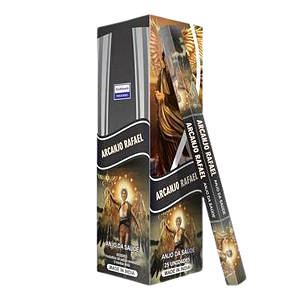 Incenso de Vareta Darshan Arcanjo Rafael - Caixa com 8 Varetas